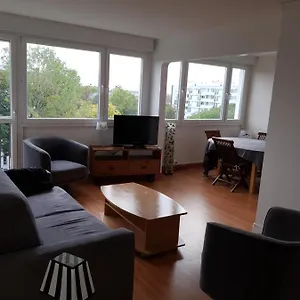  Appartement Apart L Oree Du Bois- Ambiance Cosy - Vue Panoramique Sur Verdure, Spacieux Et Calme 76m2 - 2ch - 3 Lits - Parking -prox Métro France